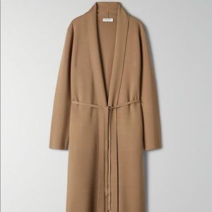 Aritzia babaton Kirby sweater constant caramel